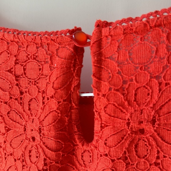 Anthropologie peplum top EUC size 10 - Picture 5 of 15